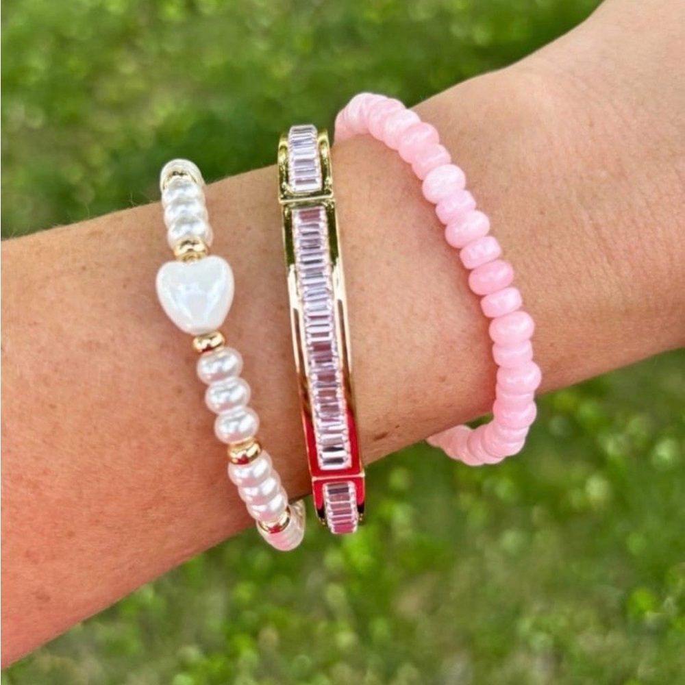 NIB Park Lane Gold and PINK(Blush) - LUSH - Bracelet